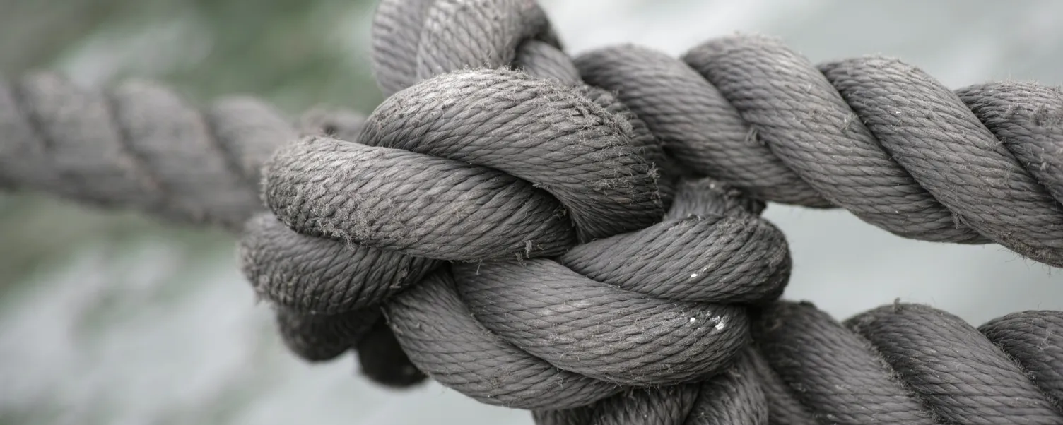 Tighten the knot